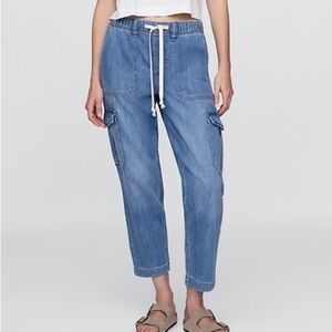 GAP Denim Easy Cargo Joggers